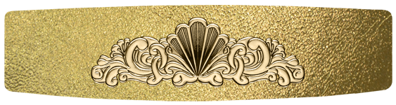 110 Morgan Scroll Gold